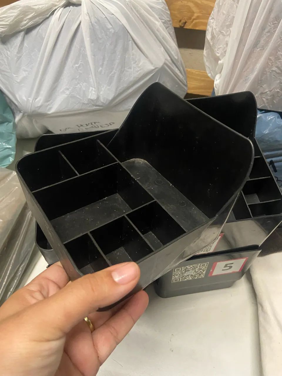 Porta sache de mesa plástico  - Foto 2