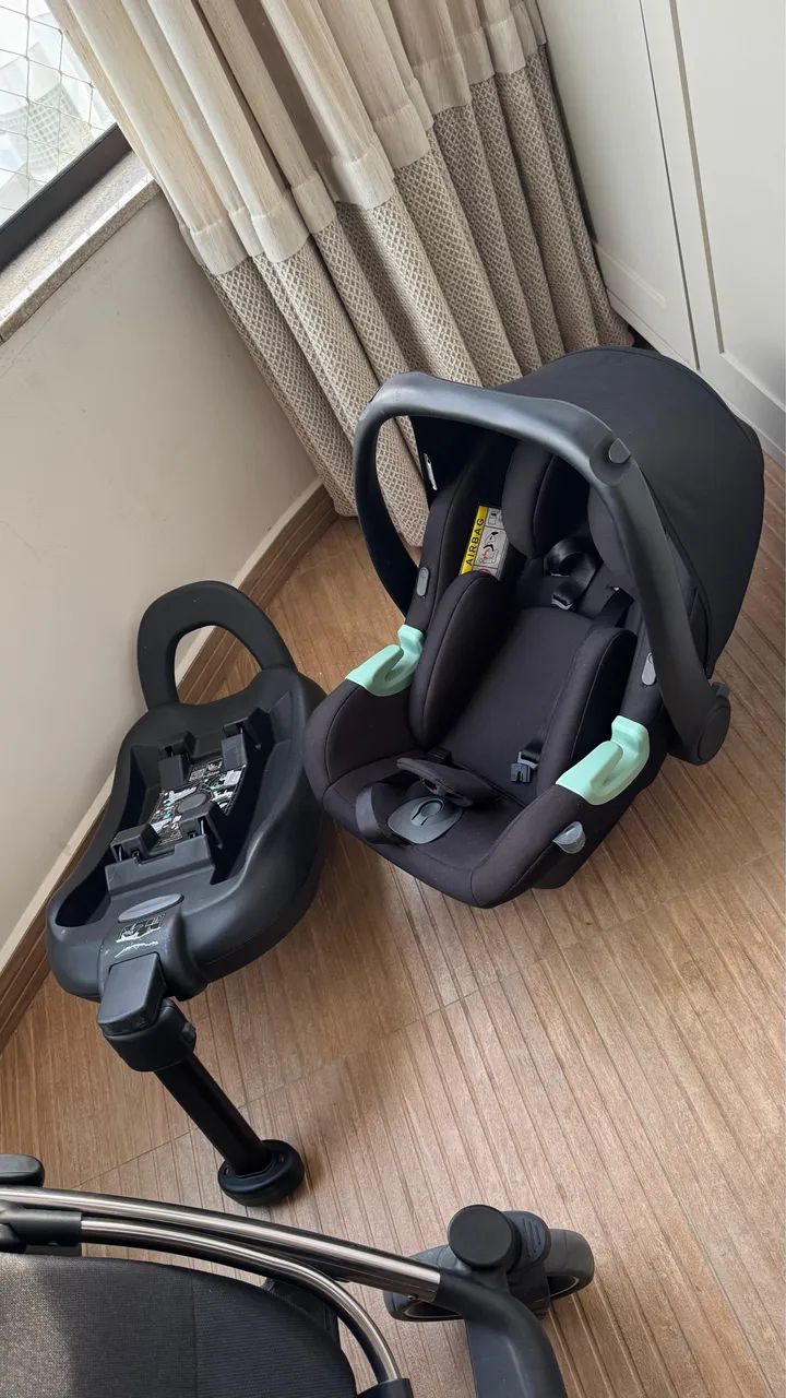 Carrinho de bebê e Bebê conforto  - Foto 3