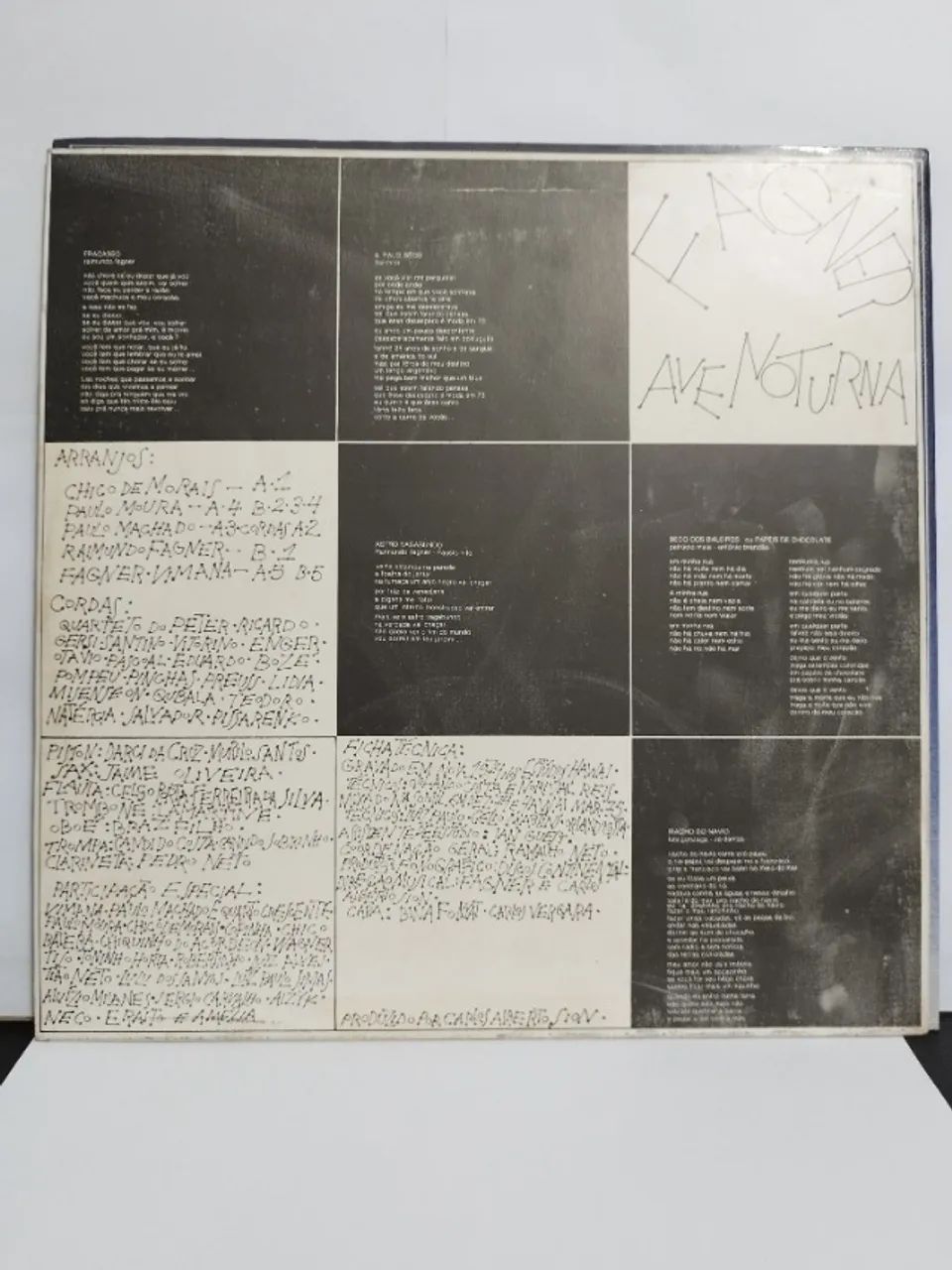 LP Fagner - Ave Noturna (Encarte) - Foto 4