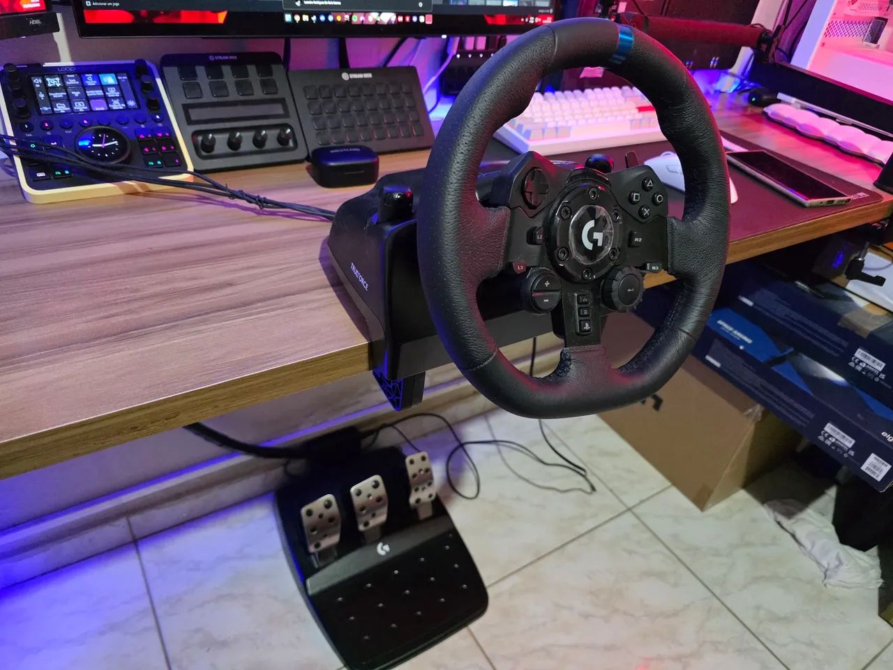 LOGITECH G923 - PS5 e PC