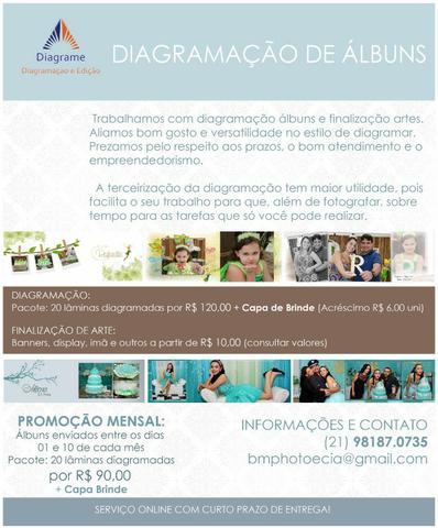 Diagramação de álbuns