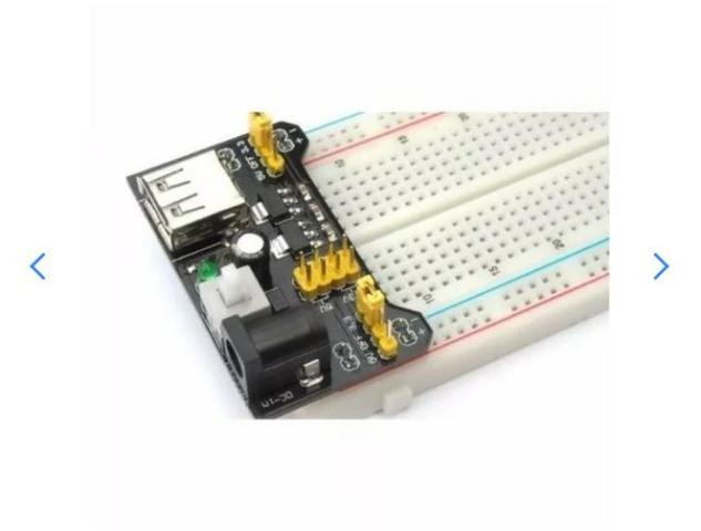 COD-AM20 Fonte De Alimentação 3.3v 5v Mb102 Protoboard Arduino -