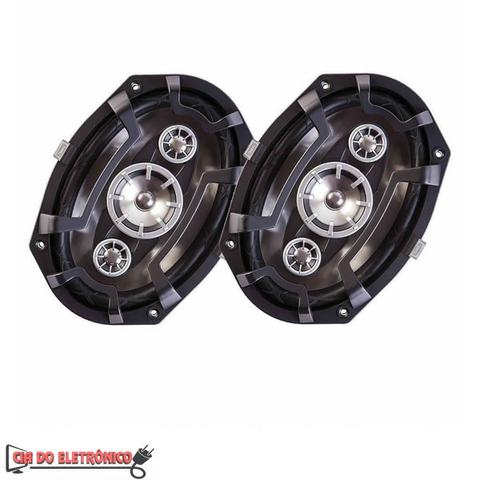 Par de Auto Falante (6 x 9) Quadriaxial 110w Rms - Multilaser