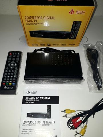 Conversor Digital para TV com visor de Led HDMI e USB Infokit ITV-500