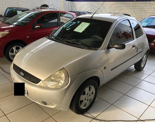 Ford Ka 1.0 GL Prata super econômico com Ar - Foto 3