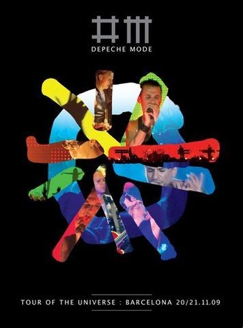 Blu ray Depeche Mode Tour of the Universe - Live in Barcelona disk 1 and 2 (Autorado)