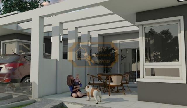Casa geminada , em bairro planejado 96 m² , 3 dorm , um suíte ,pátio . - Foto 4