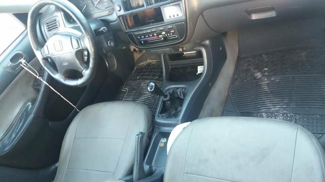 Vendo ou troco um ronda Civic completo ano 1999 1.6 banco de couro - Foto 4