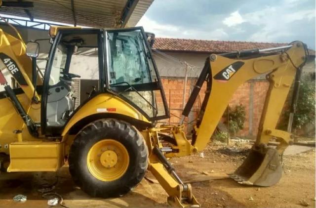 Retroescavadeira Cat 416 - Foto 4