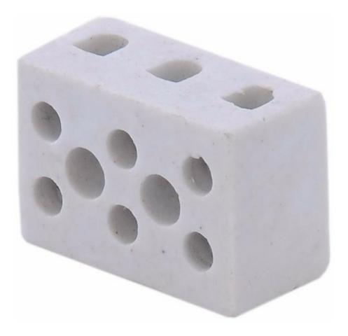 Conector Porcelana Emenda Chuveiro 3 Polos Até 10mm