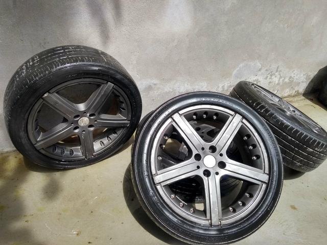 Rodas aro 17 4 furos(4/100) - Foto 2