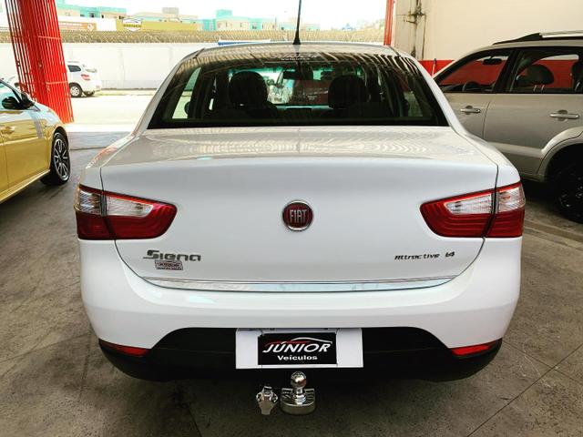 (Junior Veiculos) Grand Siena 1.4 Attractive Ano:2018 Completo+GNV (Garantia de 1 Ano) - Foto 6