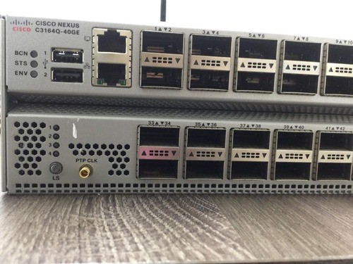 Switch Nexus 3164 N3k C3164Q 40Ge 64 portas Qsfp Ethernet de 40 Gigabit fixas - Foto 3