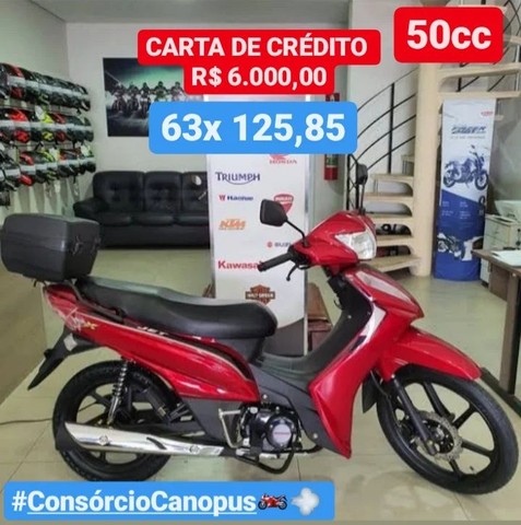MOTO CINQUENTINHA 50CC PARCELAS ACESSÍVEIS