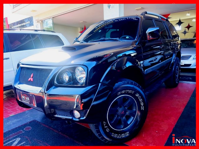 MITSUBISHI PAJERO SPORT HPE 2.8 DIESEL 4X4 AUTOMÁTICA 2007 IMPERDÍVEL FINANCIA 100%