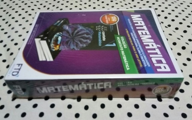 Coleção Contato Matemática - Ensino Médio Completo -Novo e Lacrado! - Foto 4