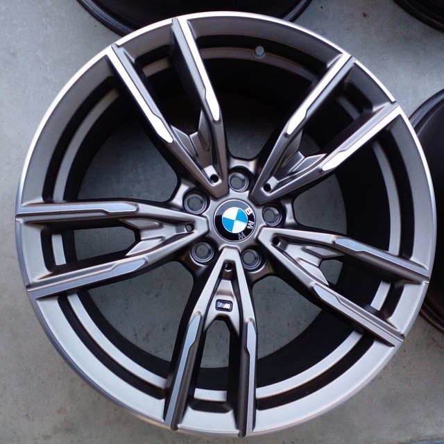 Rodas Bmw M-440 / 330 320 Original Grafite Diamantado Fosca 5x112 - 19x8 e 19x8,5 - Foto 2