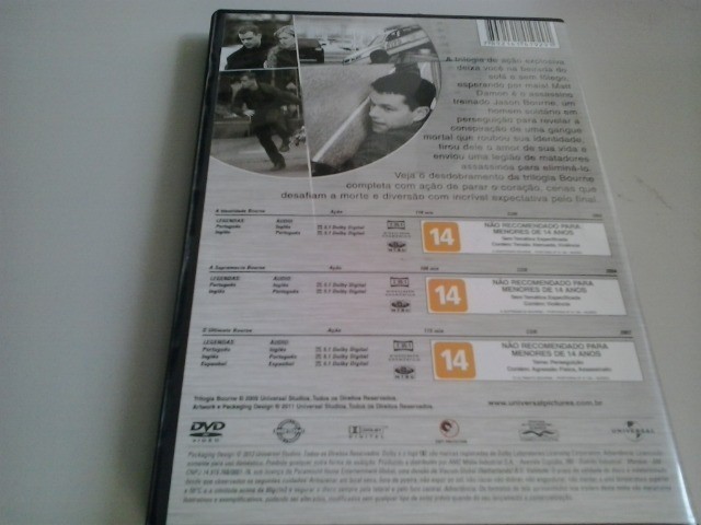 DVD - Trilogia Bourne - Foto 3