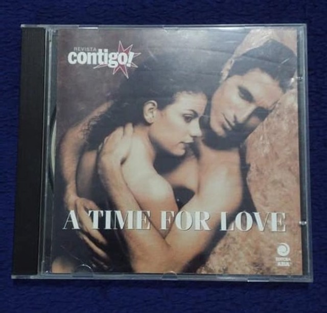 CD A Time For Love -Vol.1 e 2 - Músicas Românticas Internacionais -Coleção Revista Contigo - Foto 3