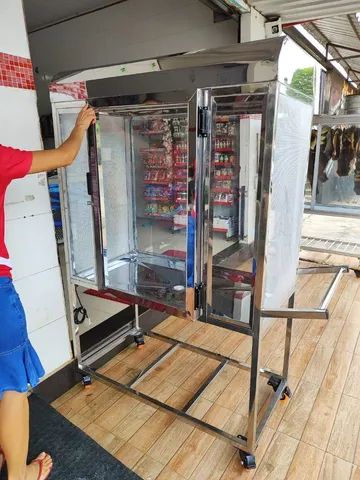 Secador de carne todo no inox tela de alumínio  - Foto 2