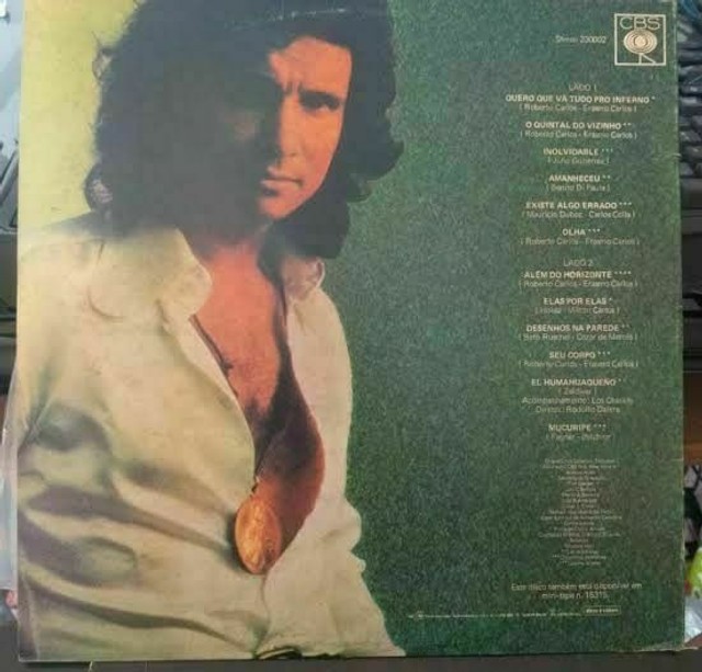 Lp do Roberto Carlos - 1975   - Foto 2