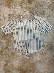 Vendo Blusa em tecido algodão veja o modelo na foto - Foto 3