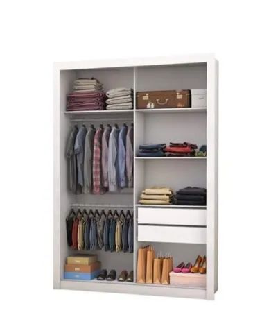 Guarda Roupa Itália 2 portas de correr Branco **nova na caixa** - Foto 2