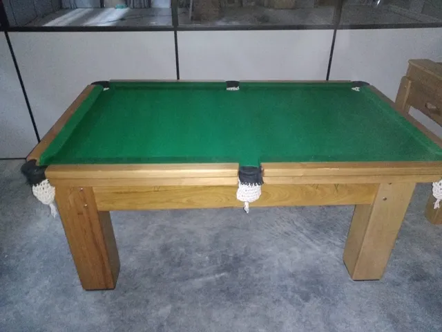 Mesa snooker 4 pés residencial semi oficial