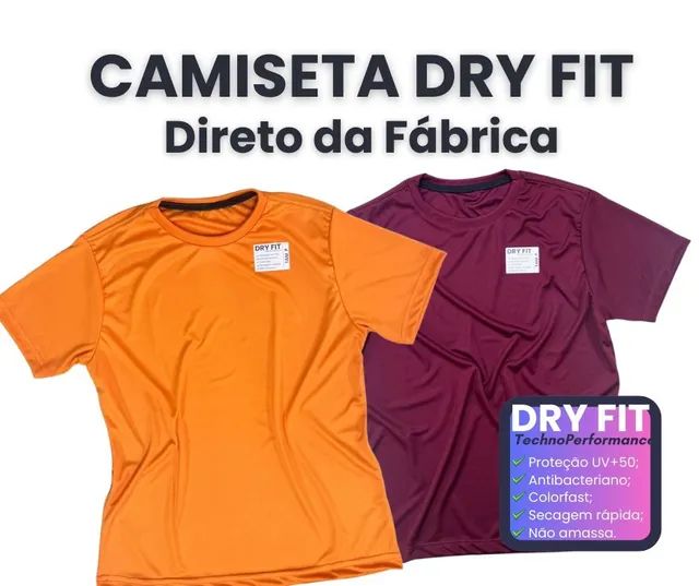 Camiseta Dry Fit Personalizada Estampa Total Atacado