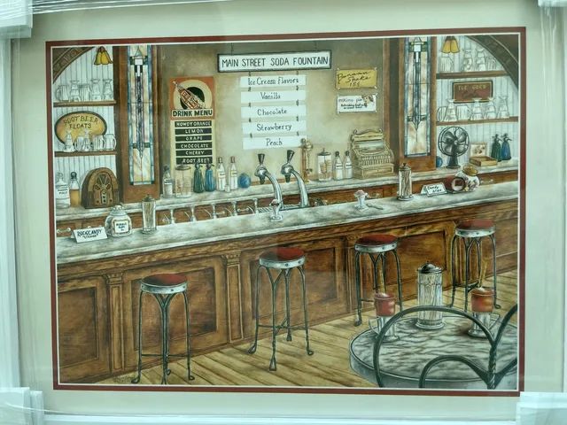 Quadro Cafeteria Antiga  - Foto 3