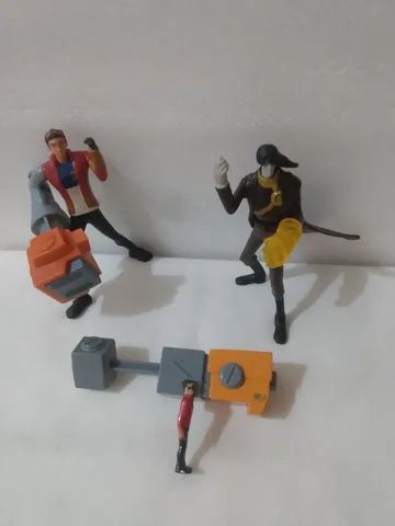 Lote De Bonecos Mutante Rex (generator Rex) Mc Donalds