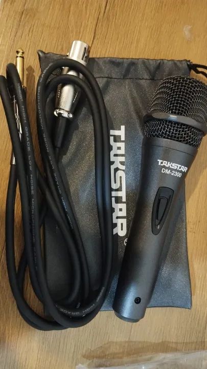 Microfone Novo Takstar DM-2300 Profissional - Foto 6
