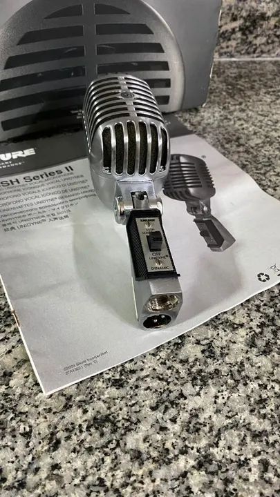 Microfone Shure 55 SH Série II Cardioide - Foto 2