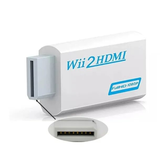Adaptador Áudio Vídeo Conversor Nintendo Wii Para hdmi - Foto 3