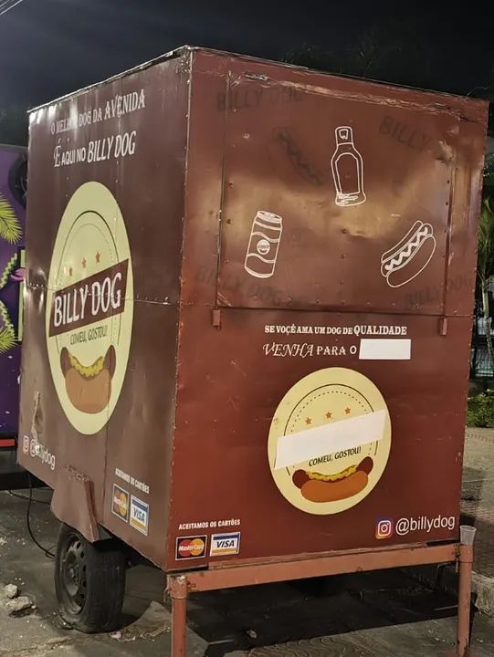 Trailer de cachorro quente pronto para trabalhar  - Foto 3