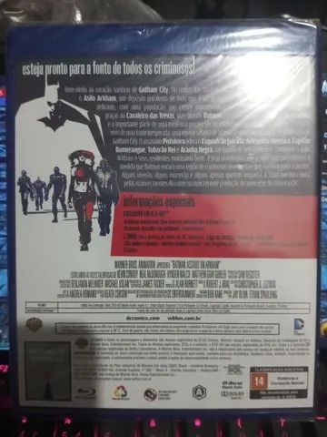 Blu Ray batman assalto ao Arkham lacrado - Foto 2