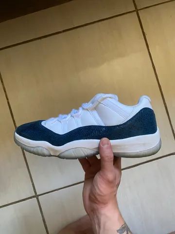 Jordan 11 Blue Navy Snakeskin 43br