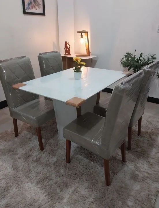 Conjunto Mesa e 4 Cadeiras P.R.O.M.O.Ç.Ã.O - Foto 4