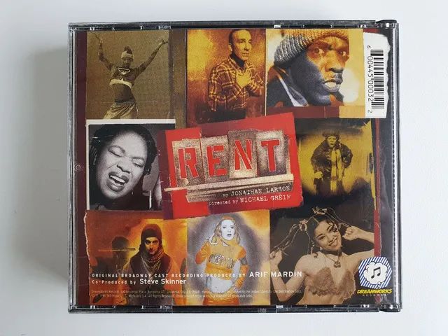 Cd Duplo Broadway RENT musical - importado EUA  - Foto 5