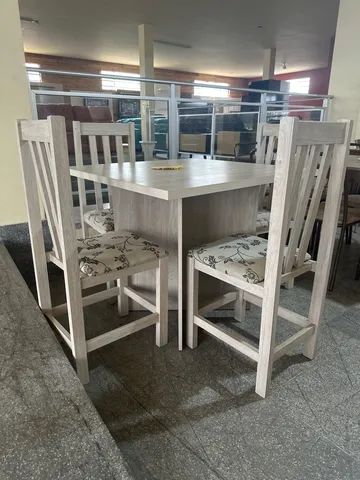 Oferta black! mesa 4 cadeiras nova!!