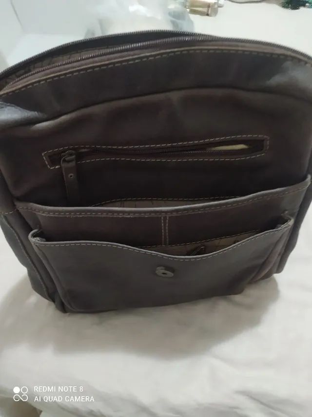 Bolsa de couro legítimo  - Foto 2