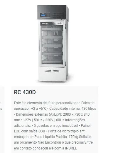 Camara fria/Refrigerador- Indrel  - Foto 4