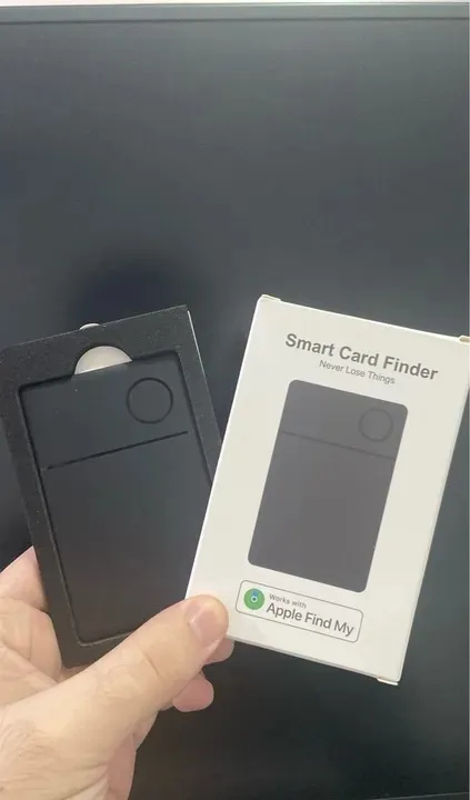 SMART TAG CARD Localizador/ Rastreador em Formato de Cartão Funciona igual Air Tag Apple