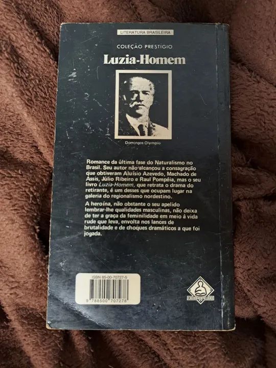 Livro de 1998 capa arranhanda Luzia-Homem e miolo intacto - Foto 2