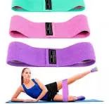 Kit Hip Band Elástico Extensor 3 Níveis  Pernas e Glúteos - Foto 5