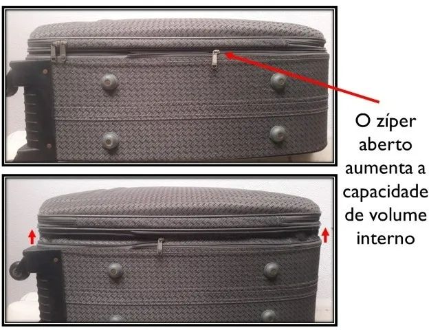 Mala de viagem grande 32 kg - Foto 5