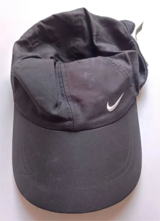 2 Bonés Nike E Deixa Aba Reta Usados - Foto 4