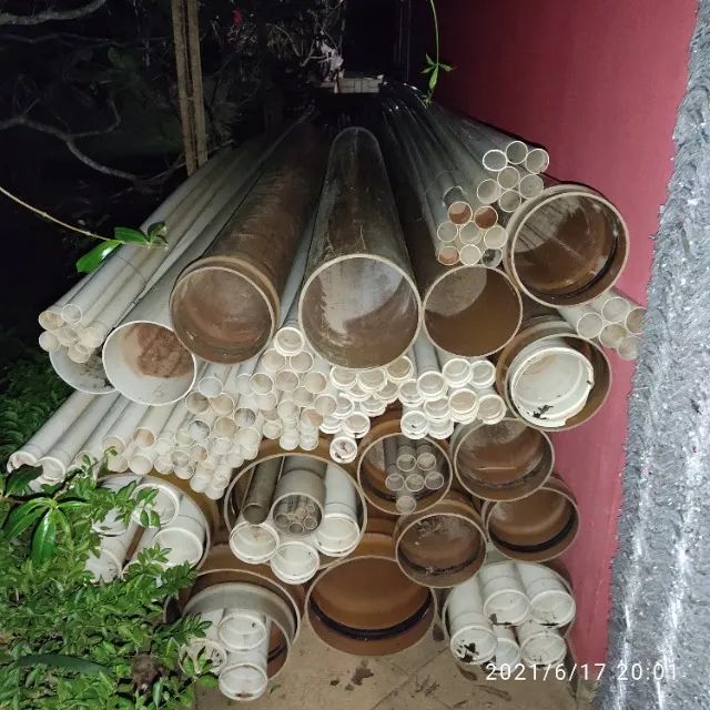 Tubos Pvc Branco Esgoto Tigre/Amanco Com 40mm, 50mm e 200mm, Barras 6 mts No Crédito - Foto 4