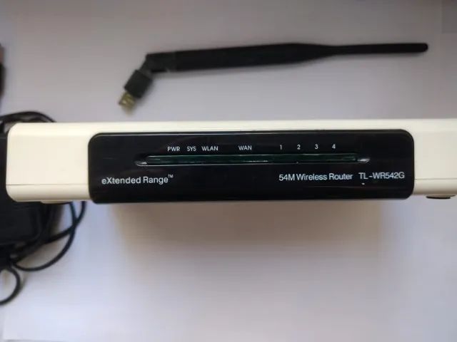 Roteador TP-Link 54m wireless router tl-wr542g - Foto 4