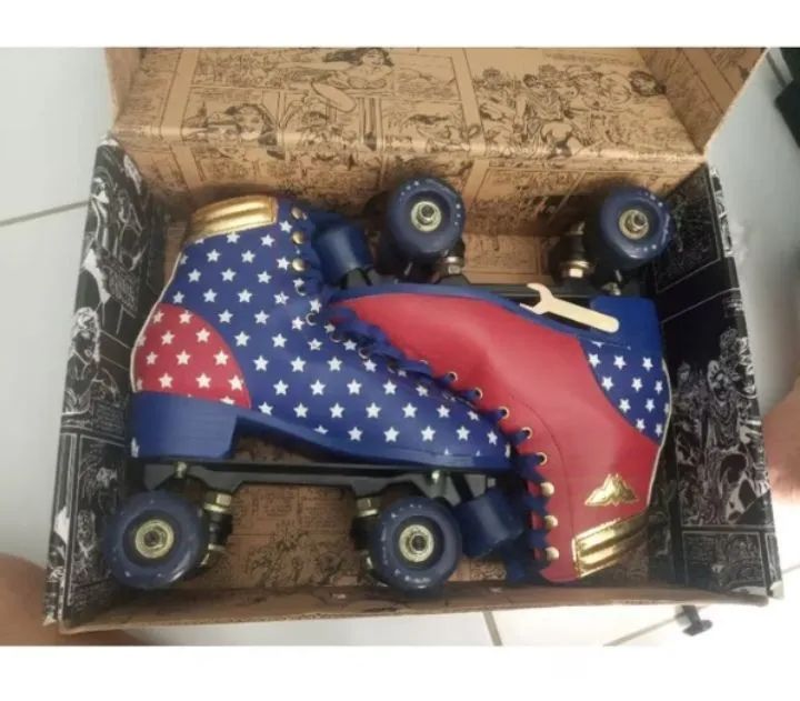 Patins mulher maravilha  - Foto 4